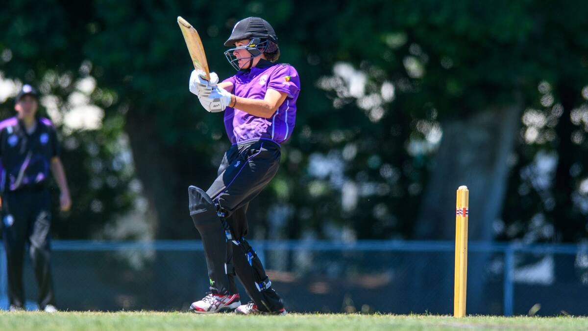SMACK: Northern Force's Kaleb Williams at the crease against West-Coast Lightning. Picture: Scott Gelston