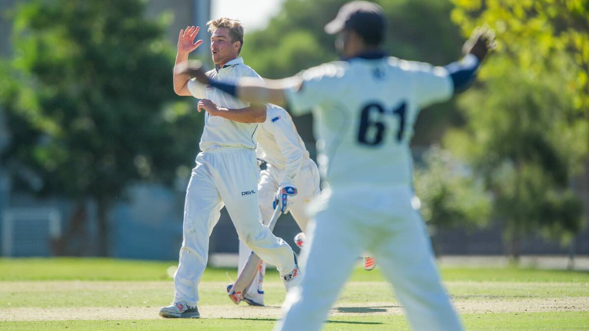 BACK: Blues all-rounder Oliver Wood will make his return this week from state under-19 duties and a quad injury.