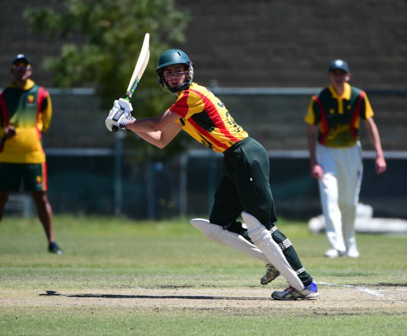SOLID: Northern Force captain Jarrod Daikin plays the ball through the onside during a practice game against North-West Lightning at NTCA No. 2 Ground last week. Picture: Paul Scambler