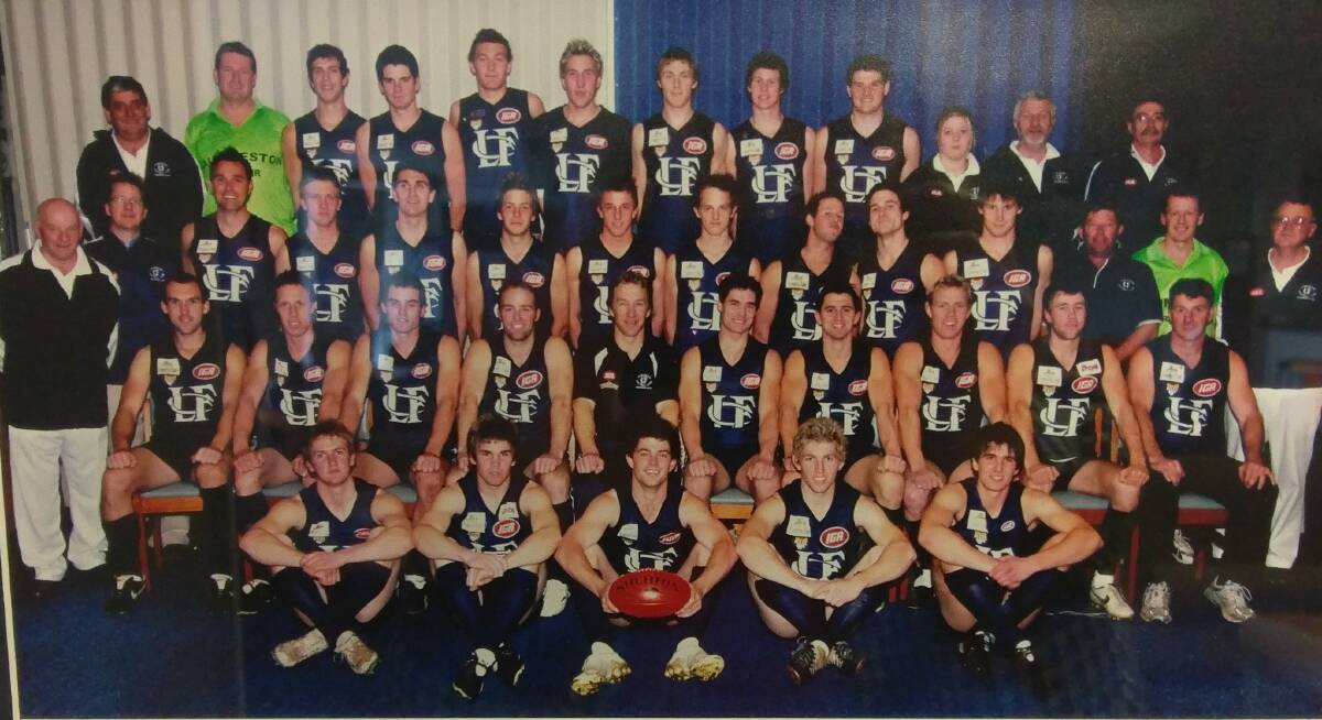 WINNING SQUAD: Launceston's 2007 premiership team that defeated Ulverstone in a high-scoring affair at Latrobe. Picture: Supplied