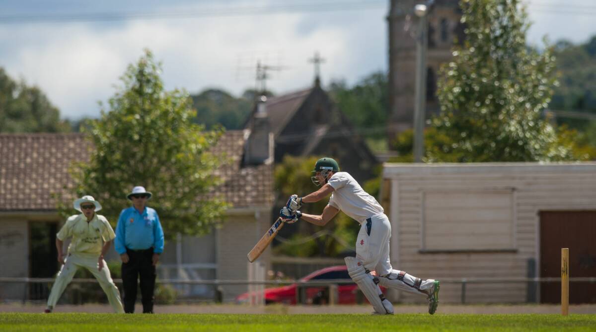 Launceston batsman Tom Bennett. Picture: Phillip Biggs
