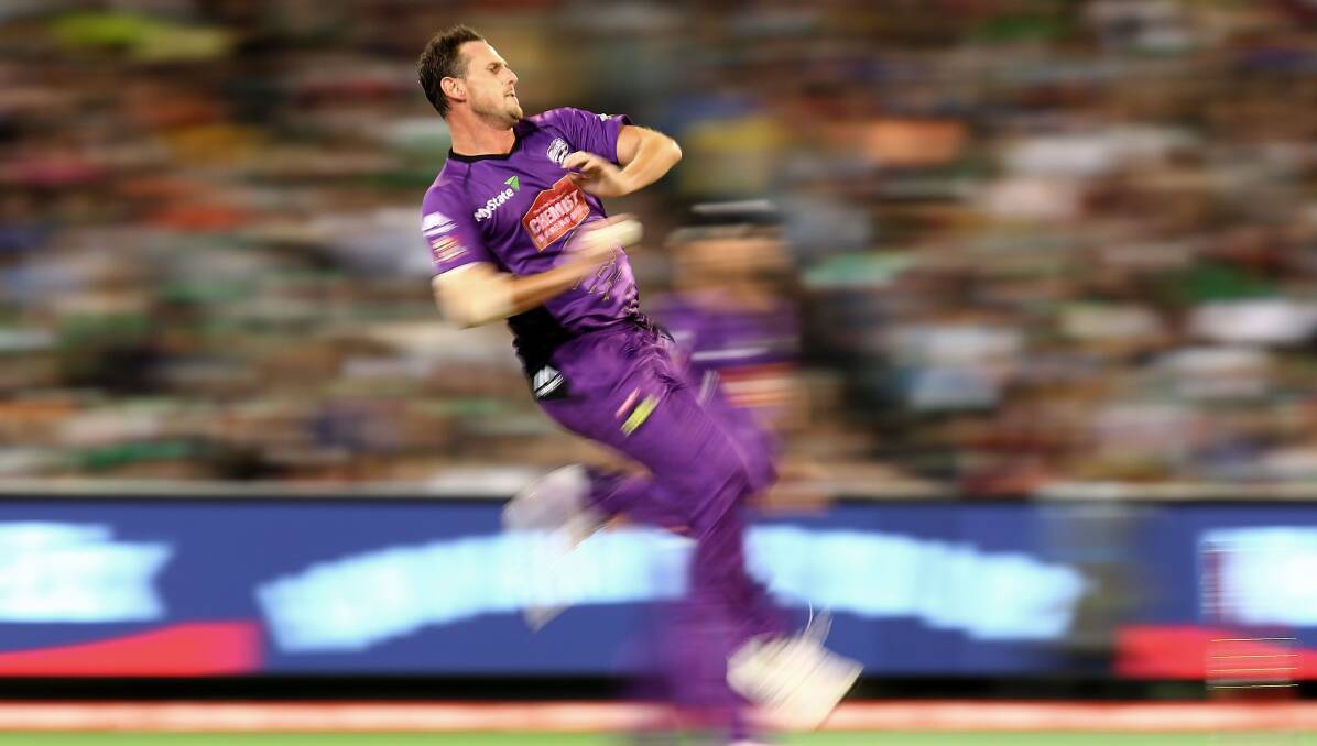 BUOYED:  Hobart Hurricanes fast bowler Shaun Tait is excited leading into this Big Bash League season. Pictures: Getty Images