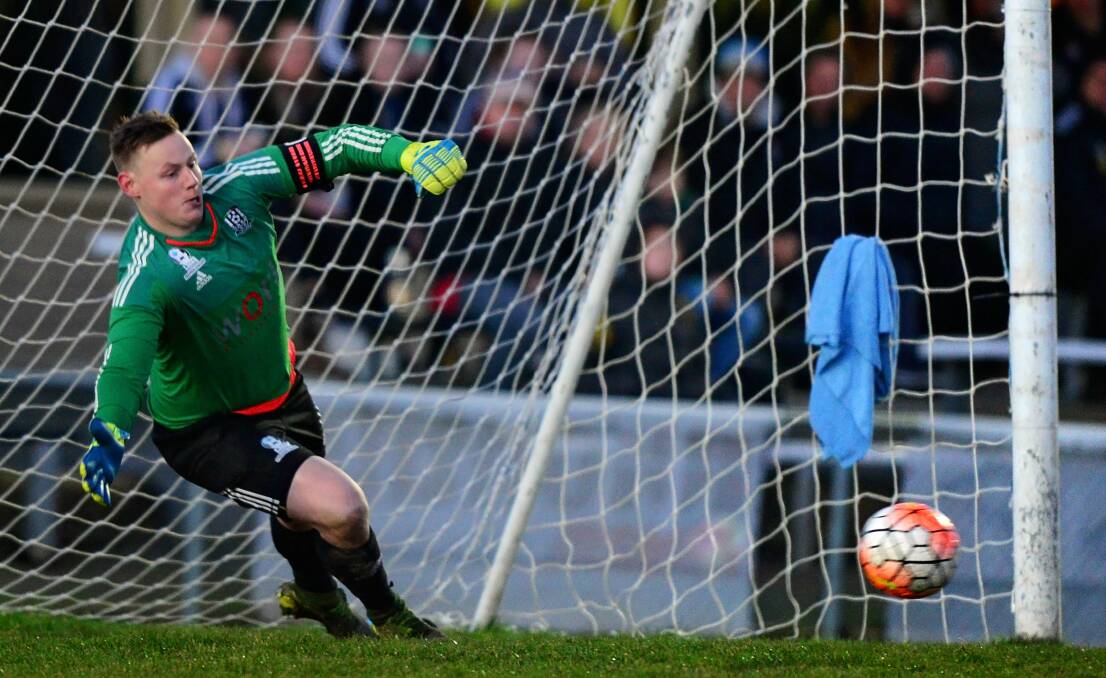 Launceston City goalkeeper Dave Smith.