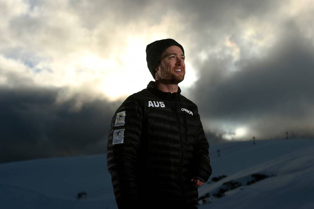 RARE CLUB: Simon Patmore has for the past three years been travelling the world as a virtual professional alpine athlete. Picture: Australian Paralympic Committee