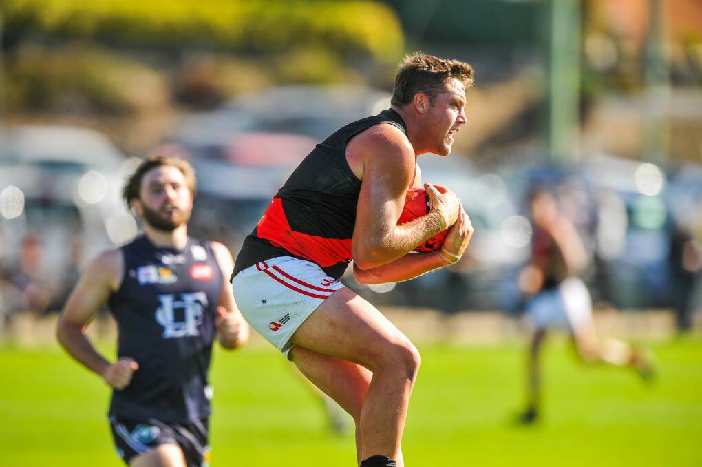 INCLUDED: After several years of being left out, North full forward Zach Burt has been included in the state team squad. Picture: Scott Gelston