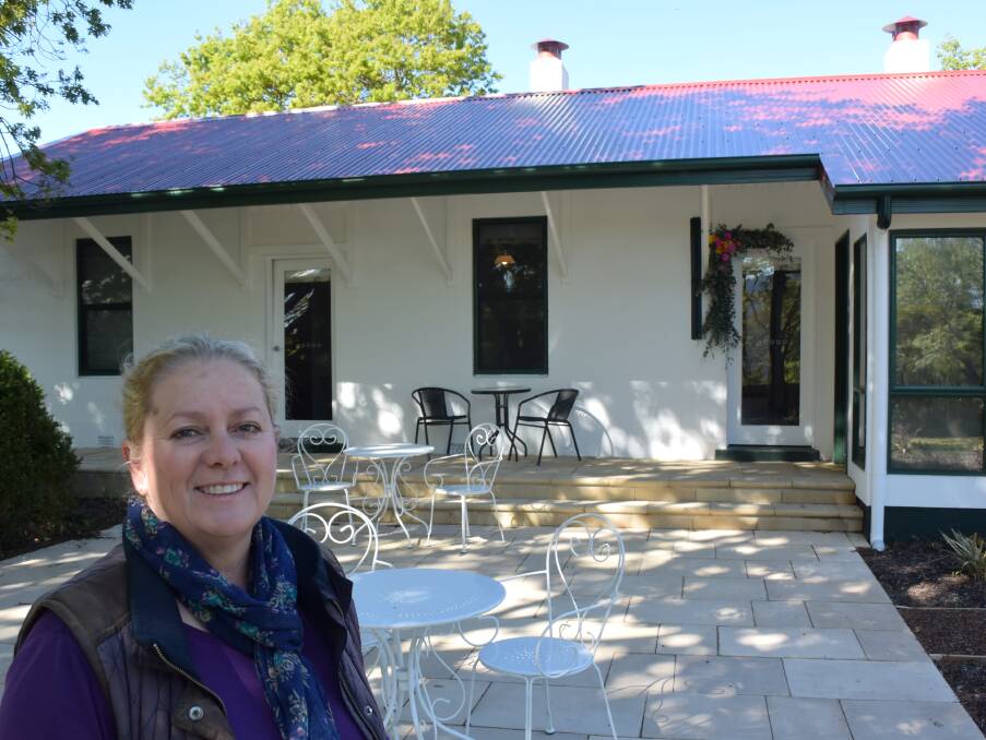 NEW LIFE: Iron Pot Bay Vineyard owner Julieanne Mani is transforming the honeymoon cottage into a cellar door and tasting room.