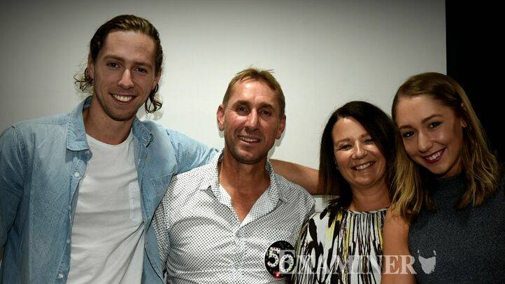 Todd Miller celebrated his 50th birthday with family and friends at Aurora Stadium's function centre on Friday night. Picture: Neil Richardson