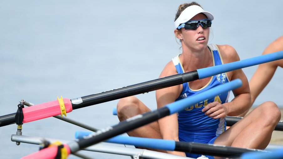 Meaghan Volker is seeking to qualify in the women's eight. Picture: Rowing Australia/Delly Carr