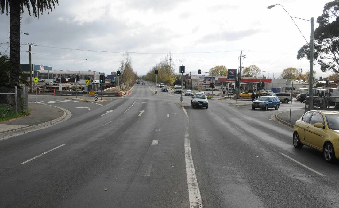 Mark Bayliss, of Launceston, holds concerns about the traffic level at the Lindsay Street intersection.