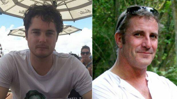 Australian men Jack Couranz and Mark Gabbedy were in the group kidnapped in Nigeria. Photo: Facebook/LinkedIn