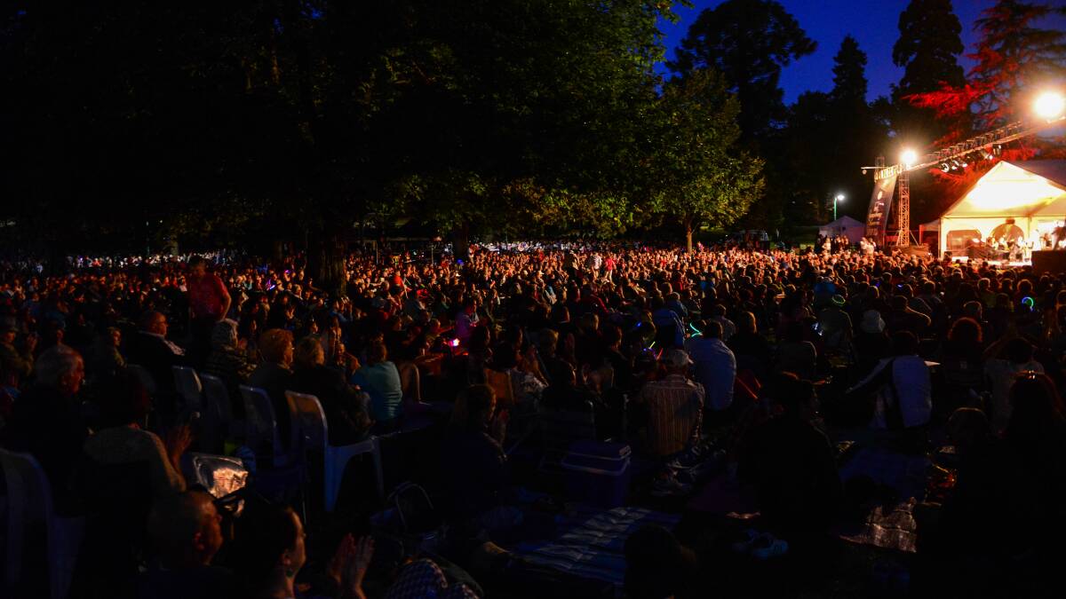 Symphony Under The Stars will be held in Launceston's City Park on February 25.