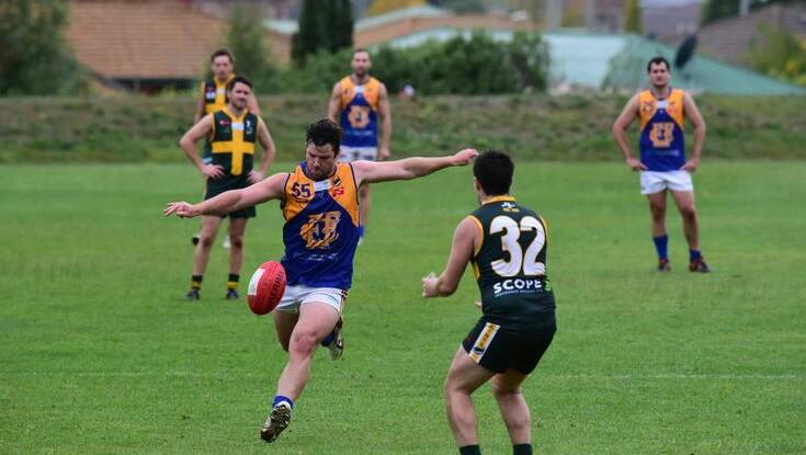 St Pats took the win from Evandale in a low-scoring NTFA division 2 game on Saturday. The final score was 43 to 35. Pictures: Paul Scambler