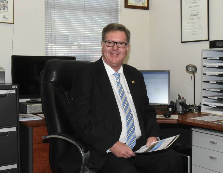 NO BARRIERS: Peter Bushby boasts a long and successful career in real estate. Picture: Neil Richardson