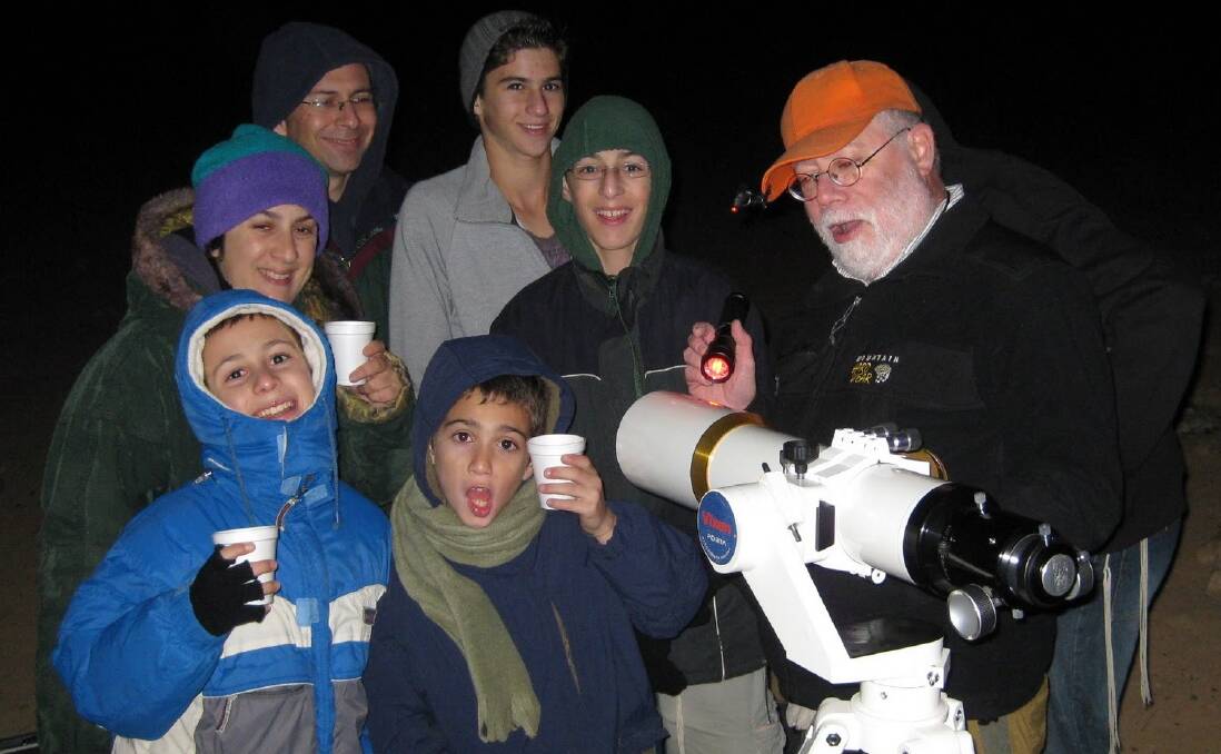 HOT STUFF: Keeping warm on cold winter nights is key for successful stargazing.  