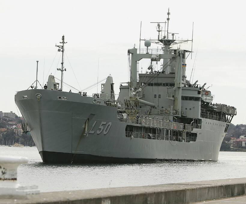 Race hots up: New Assistant Tourism Minister Keith Pitt has advocated for decommissioned navy ship HMAS Tobruk to be scuttled in Queensland. 