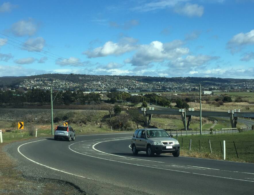 SLIPPERY: It is proposed skid-resistant surfacing be applied to the winding Henry Street at Ravenswood to reduce the crash rate. Picture: Hayden Johnson 
