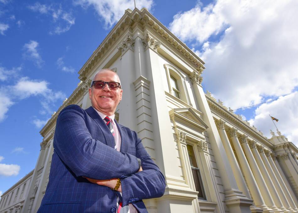 FAREWELL: Outgoing City of Launceston general manager Robert Dobrzynski reflects on his time in the top job.
 Picture: Paul Scambler 