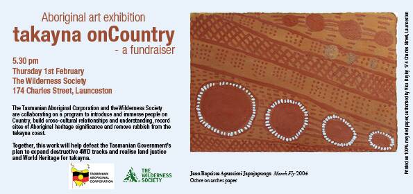 Indigenous artworks to be sold to protect Tasmanian environment