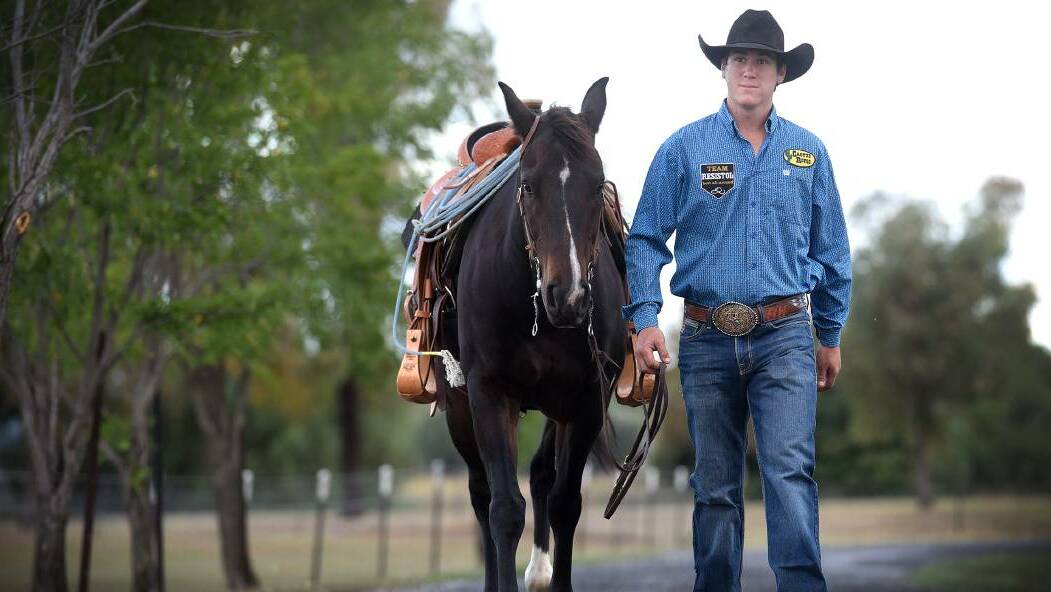 GREAT LOSS: Tamworth rodeo star and esteemed farrier Blake Hallam is being remembered as champion both inside and outside of the arena.
