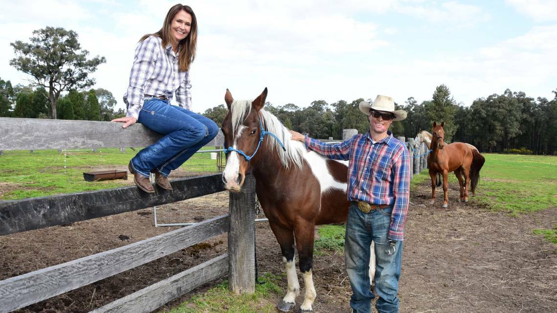 Starting next week Karen and Jamie Manning, as well as their three children, will ride for 22 days to raise awareness and funds for Limbs4 Life. Photo: BELINDA SOOLE