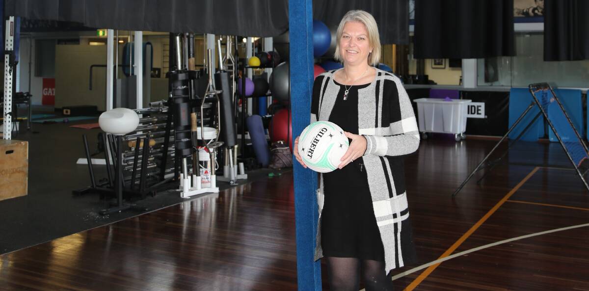 TASSIE BOUND: Collingwood Magpies netball coach Kristy Keppich-Birrell standing at the sporting club's home base at the Holden Centre in Melbourne. Picture: Wayne Ludbey