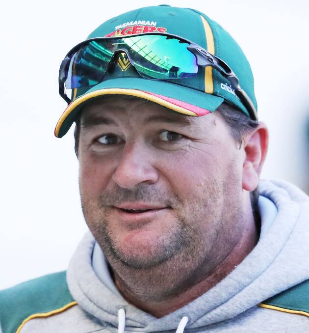 SHIELD READY: Tasmanian coach Dan Marsh has the Tigers bowling new balls.