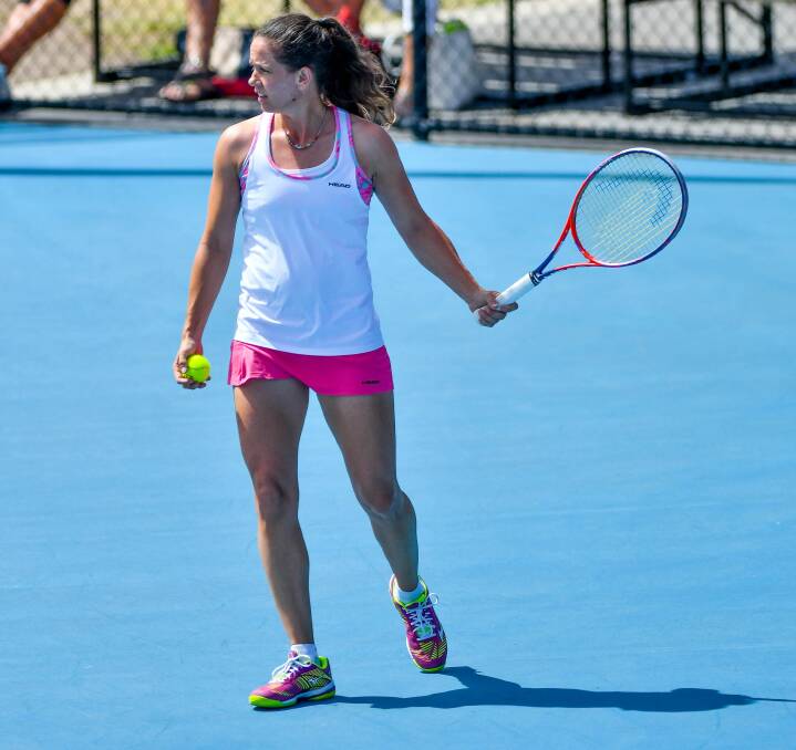 GONE: Former world No.7 Patty Schnyder has been eliminated in the second round of the Launceston International.
