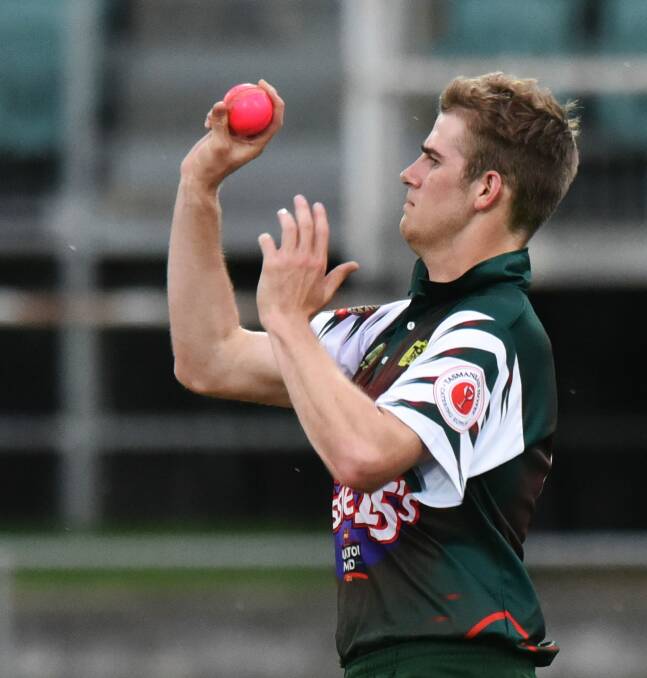 ALL-ROUND GAME: Alex Pyecroft continues his good form for North Hobart.