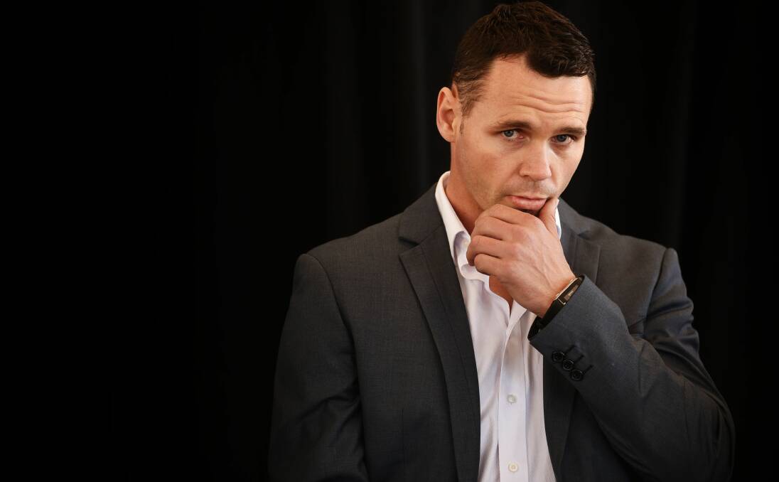 Contemplation: Daniel Geale returned home to Launceston on Wednesday, when the multiple world champion dedicated his October 14 fight to his mum, Michelle, who lost her long battle with cancer in June. Picture: Scott Gelston