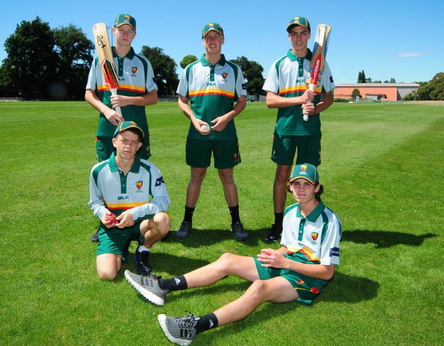 TEAMMATES: Northern Tasmania's representation at the under-15 national championships.
