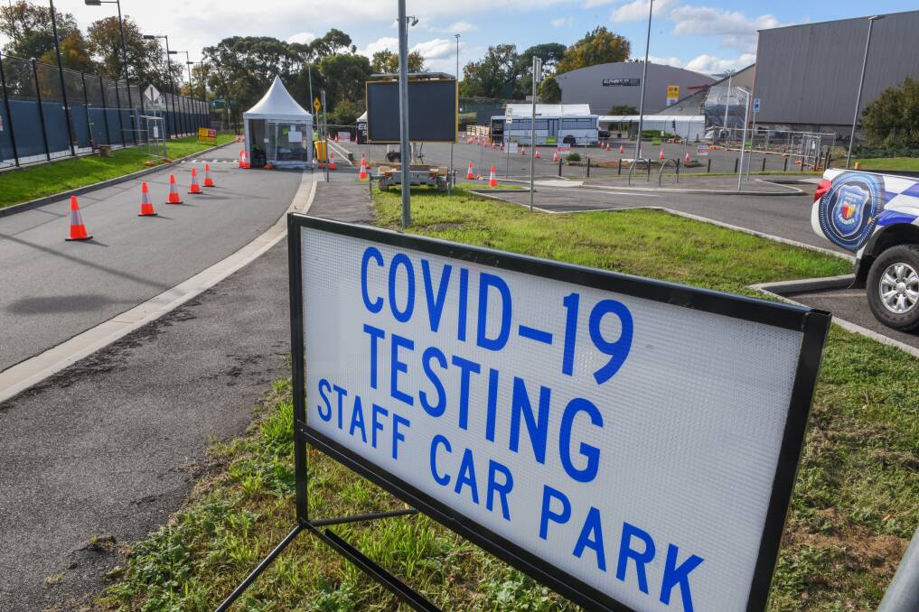 TESTING BOOST: Launceston's drive-through COVID-19 testing clinic. Picture: Paul Scambler