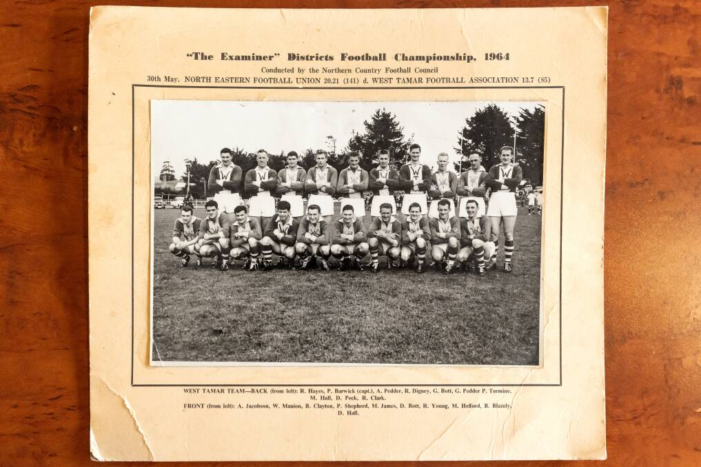 Pictured is the West Tamar Football Association team, May 30 1964.