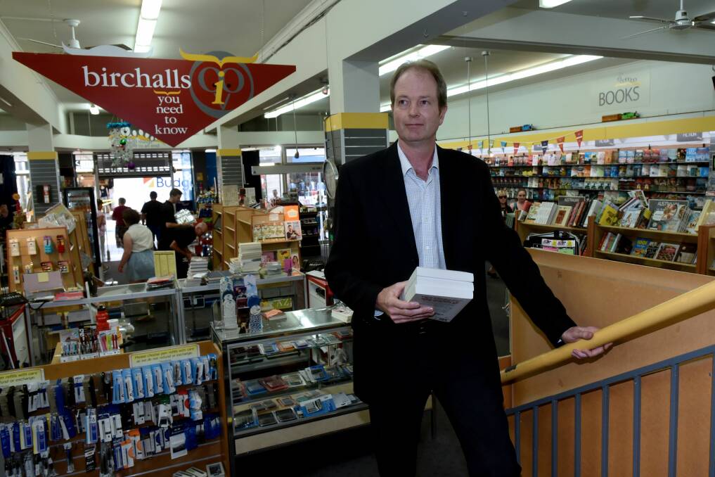 End of an Era: Managing director of Birchalls Graeme Tilley in the Launceston store, which will close sometime this year. Picture: Neil Richardson