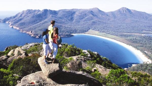 Tourism attraction, Wineglass Bay