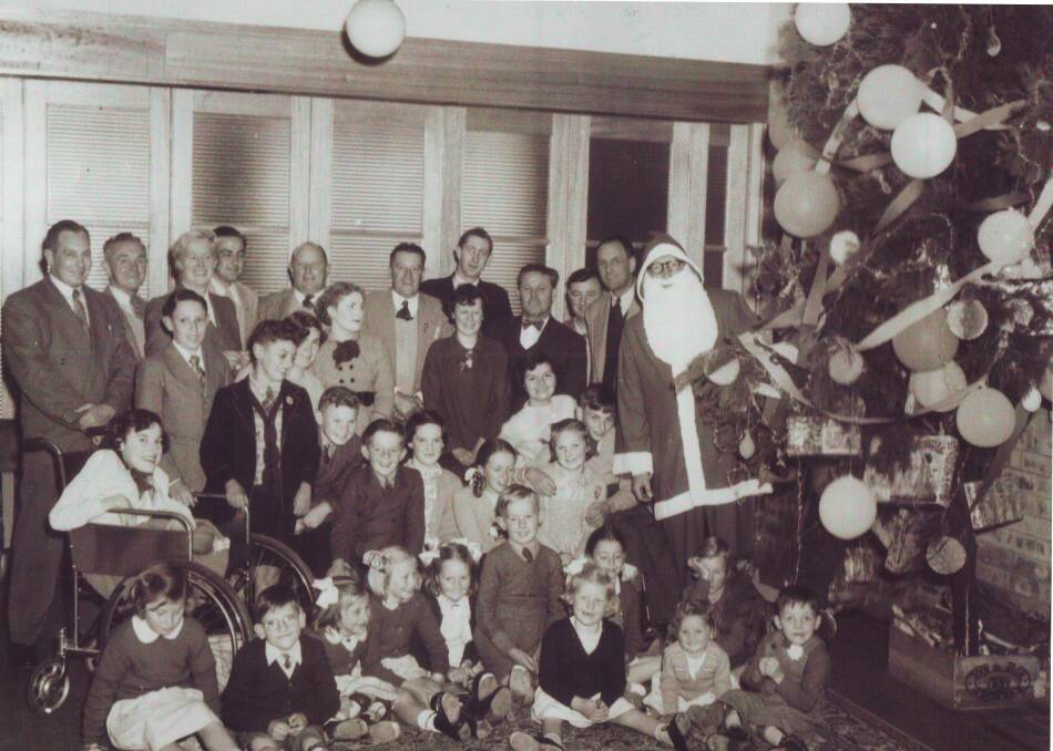 Memory lane: Do you recognise anyone in this picture from Newstead Heights School's Christmas party years ago? Picture: Supplied