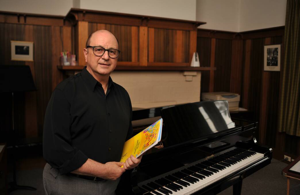 From Launceston to Italy: St Cecilia School of Music director Matthews Tyson will be travelling to Italy for a two-week examiner training session. Picture: Scott Gelston