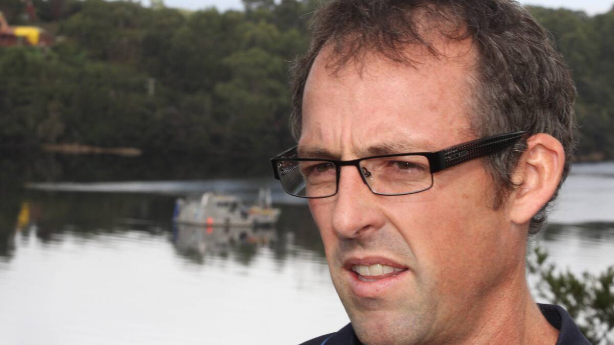 UNDER PRESSURE: Tassal Limited managing director and chief executive Mark Ryan has flagged a significant cut in smolt input in Macqurie Harbour in an effort to ensure sustainability.