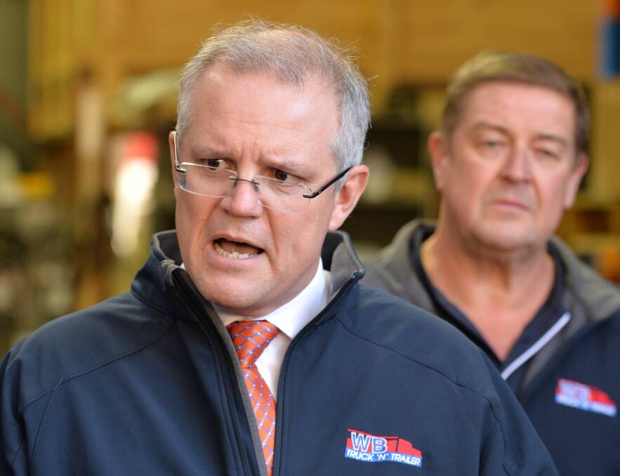 GST PROBE: Federal Treasurer Scott Morrison in May asked the Productivity Commission to inquire into horizontal fiscal equalisation. Changes would have potential to slash Tasmania's GST income to the benefit, especially, of Western Australia. Picture: Brodie Weeding.