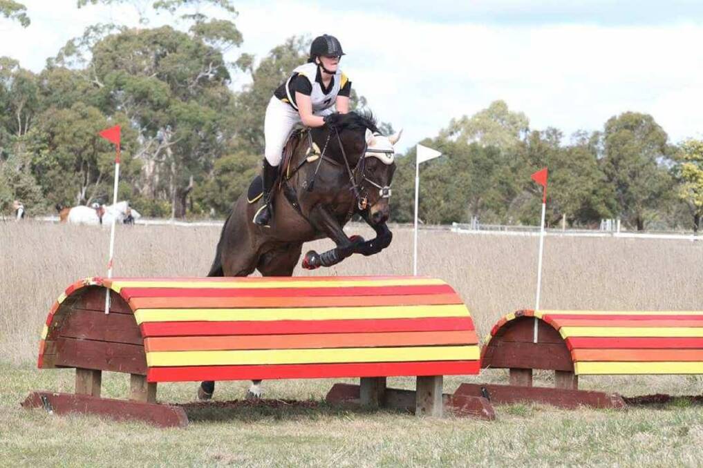 NATIONAL CHAMPIONSHIPS: Samantha Bessel will compete in the showjumping and  combined training events at the Australian InterSchool Equestrian Championships. Picture: Annika Young
