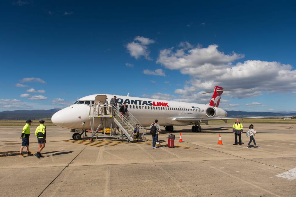 CANCELLED: QantasLink cancelled 3.7 per cent of its Launceston flights in the six months to March. 