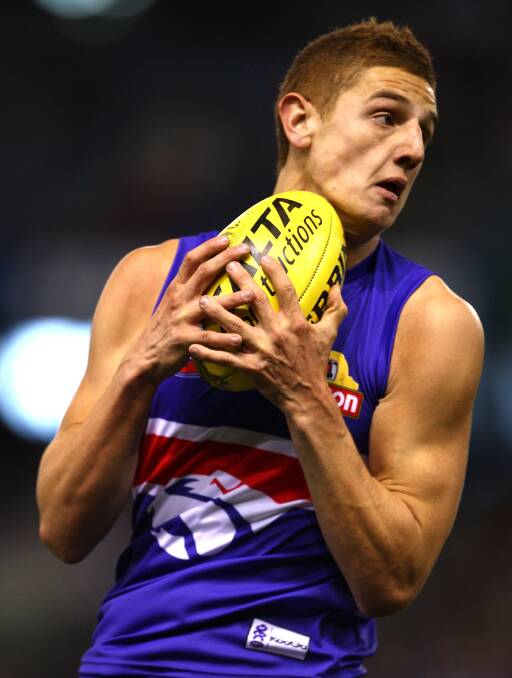DOGS: Jones was drafted by the Western Bulldogs in 2008. He was traded after 66 games. Picture: Supplied