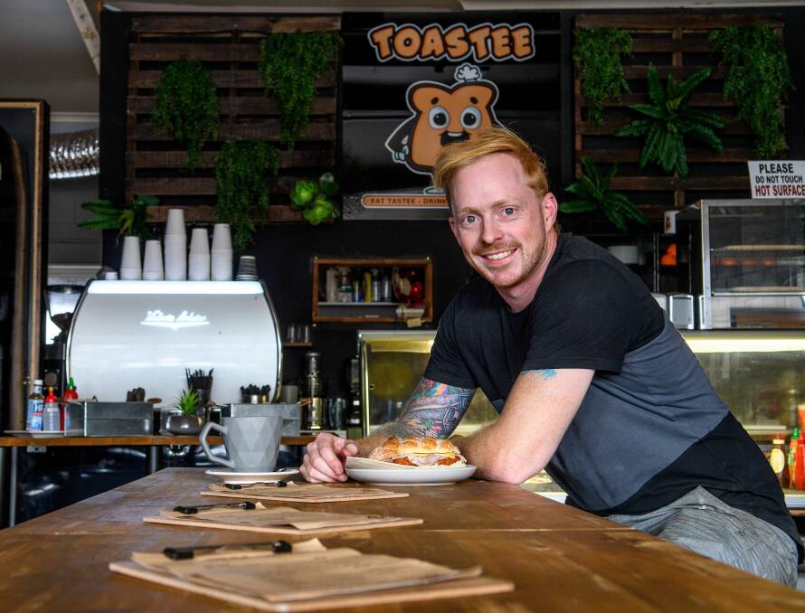 EXPANSION: Toastee co-owner Nick Kaine said store expansion was made possible through DIY renovations and construction. Picture: Scott Gelston