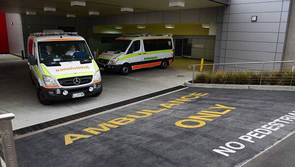 Ambulance Tasmania had one of its busiest days on record on Monday, August 14. File photo.