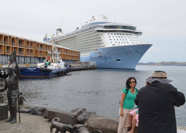A different kind of seasick: Gastro outbreak strikes cruise ship in Hobart