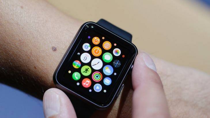 The Apple Watch which trades processing speed with lightweight portability. Photo: Marcio Jose Sanchez