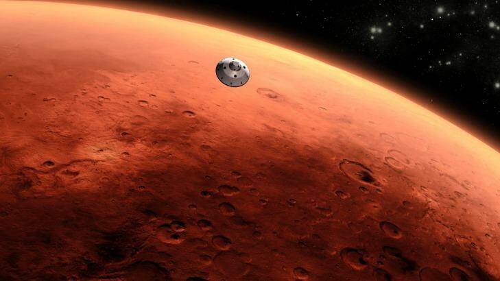 A voyage to Mars: getting there would be half the fun. Photo: NASA
