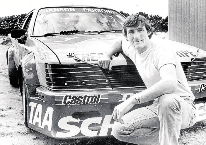 David Parsons - Motor racing driver 1984