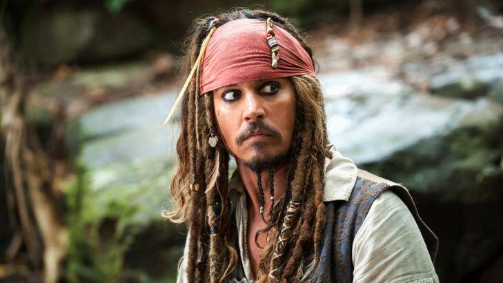 The fifth installment of the Pirates franchise, Dead Men Tell No Tales starring Johnny Depp, is filming on the Gold Coast. Photo: Supplied