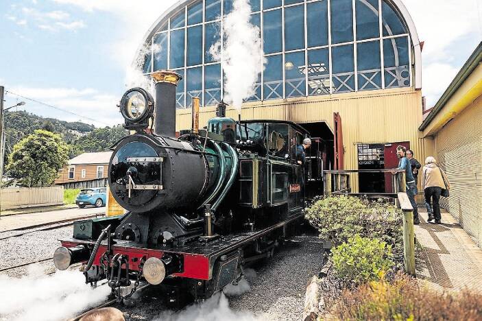 The West Coast Wilderness Railway will be running again from today.