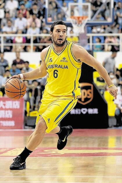 Australian basketball team member Adam Gibson.